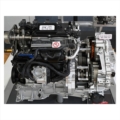 2ZR-FXE and P610 hybrid powertrain - ZVW50 cutaway