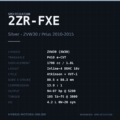 Specification - 2010 2011 2012 2013 2014 2015 Toyota Prius 1.8L Hybrid Engine JDM 2ZR-FXE Silver ZVW30